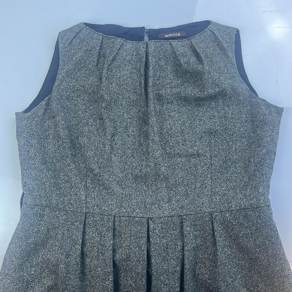 Amitie Pleated Dress S124-8 - Picture 2 of 3